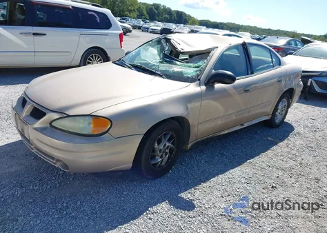 2003 Pontiac Grand Am Se1 из США, поврежденный, VIN 1G2NF52F03C251675